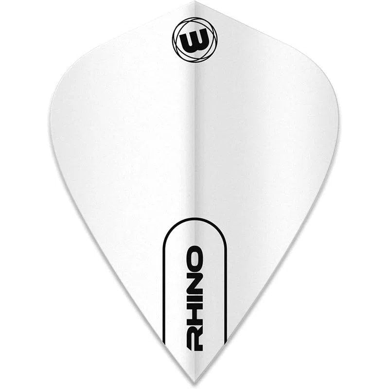 Winmau Rhino Extra Thick Kite White Flights
