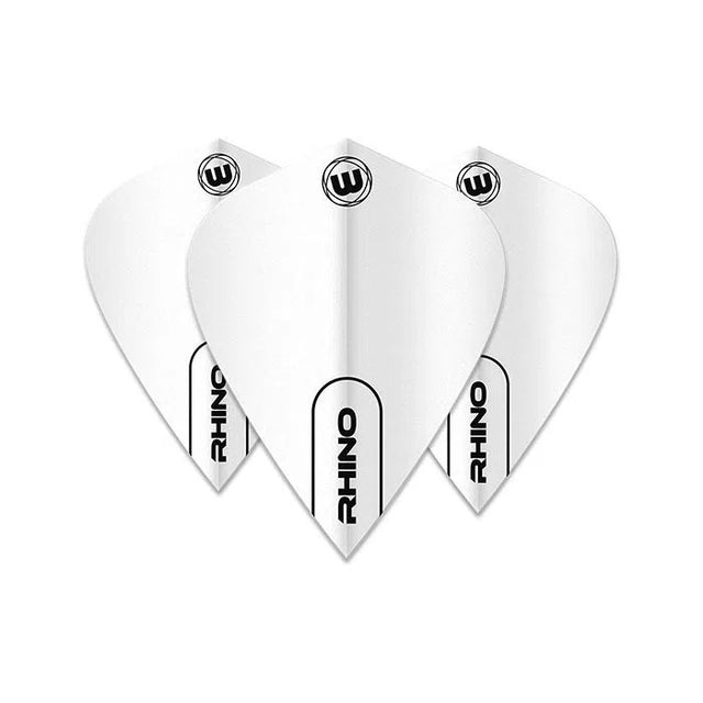Winmau Rhino Extra Thick Kite White Flights