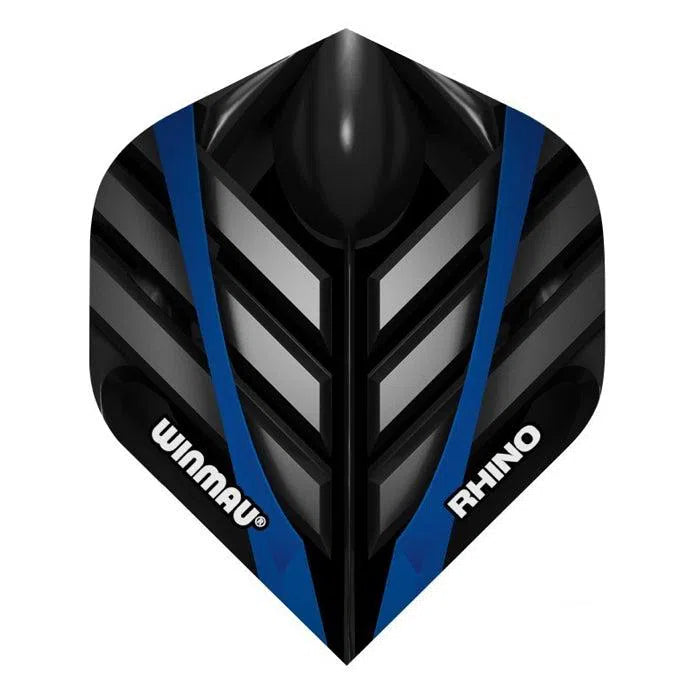 Winmau Rhino Extra Thick Standard Blue and Grey Flights