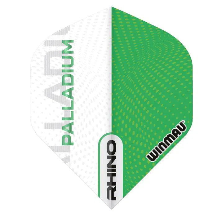 Winmau Rhino Palladium Extra Thick Standard Flights Green/White