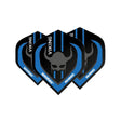 Winmau Rhino Standard Extra Thick Black and Blue Viking Flights