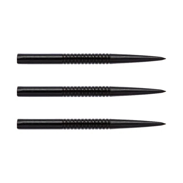 Winmau Ringed Steel Tip Points-3-Black-Premier Darts