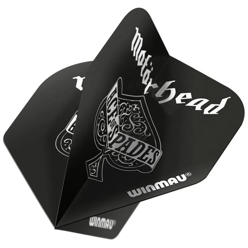 Winmau Rock Band Extra Thick Standard Ace of Spades Black Flights