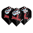 Winmau Rock Band Extra Thick Standard Judas Priest Blade Black and Red Flights