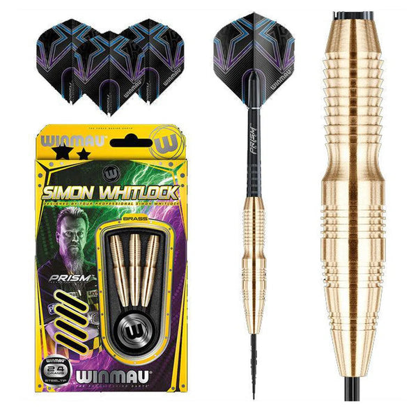Winmau Simon Whitlock Brass Steel Tip Darts-1-22 GRAM-Premier Darts