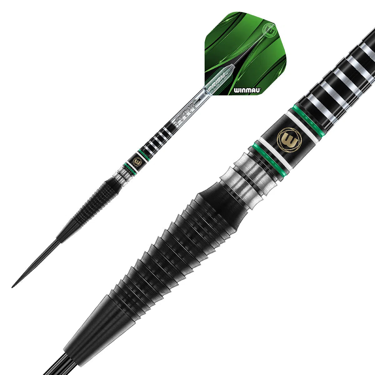 Winmau Sniper Black Style 2 90% Tungsten Steel Tip Darts