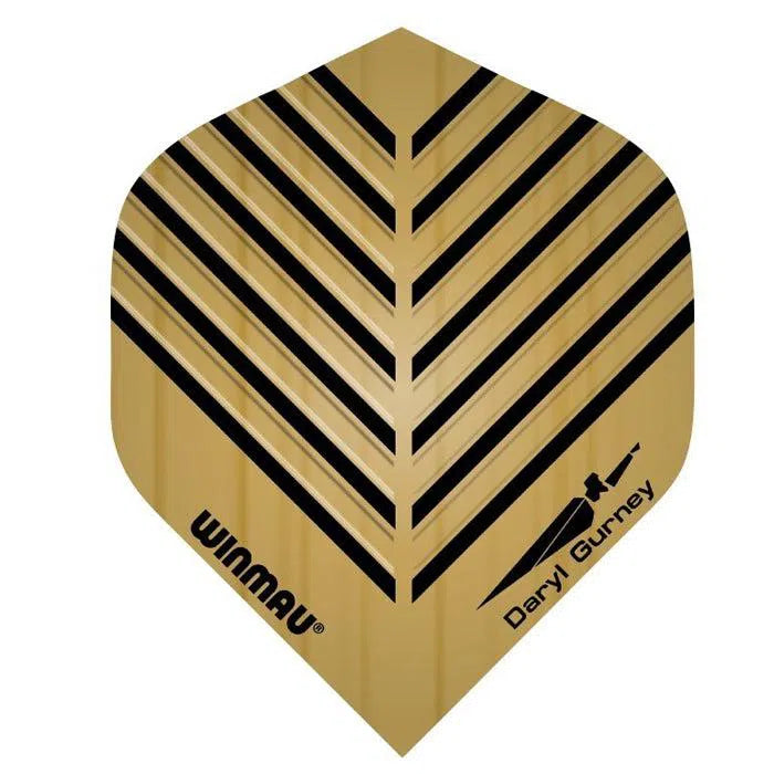Winmau Specialist Players Embossed Gold Daryl Gurney Dart Flights
