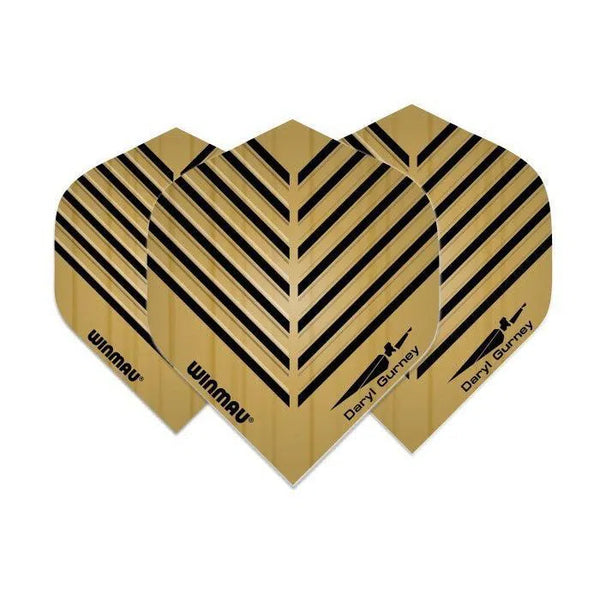Winmau Specialist Players Embossed Gold Daryl Gurney Dart Flights-1-Premier Darts