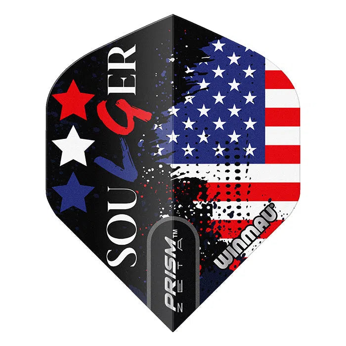 Winmau Specialist Players Leonard Gates USA Prism Zeta Standard Flights
