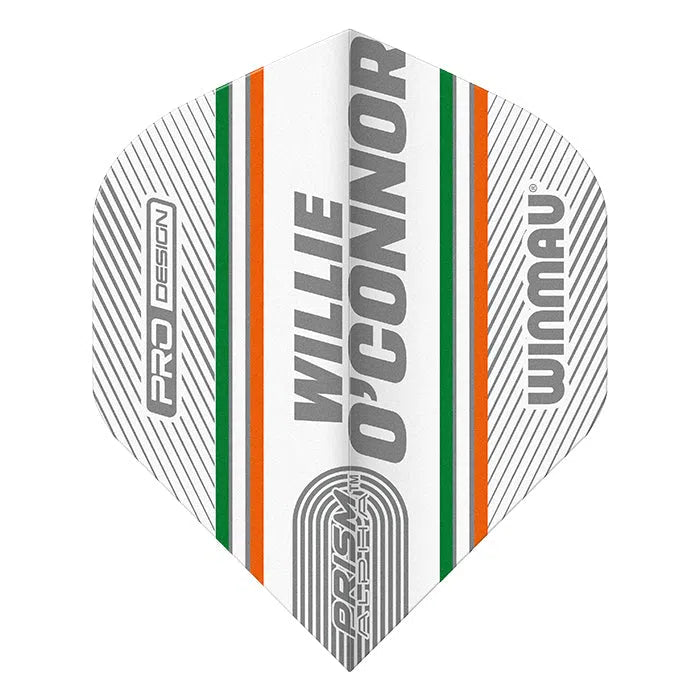 Winmau Specialist Players Willie O'Connor Prism Alpha Standard Flights