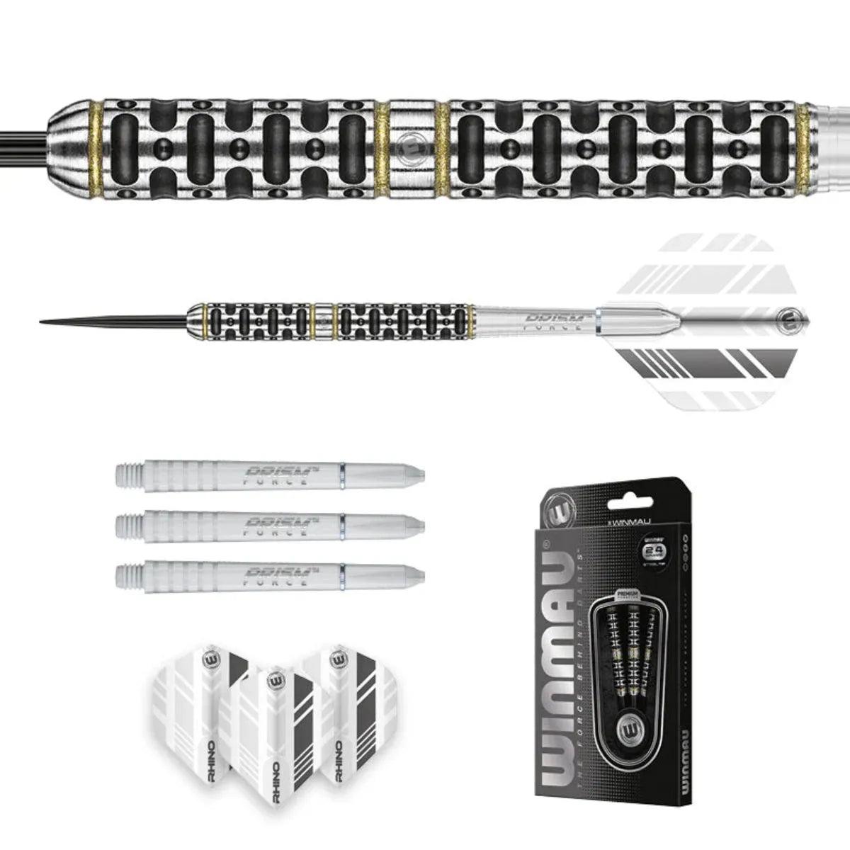 Winmau Steve Brown 90% Tungsten Steel Tip Darts
