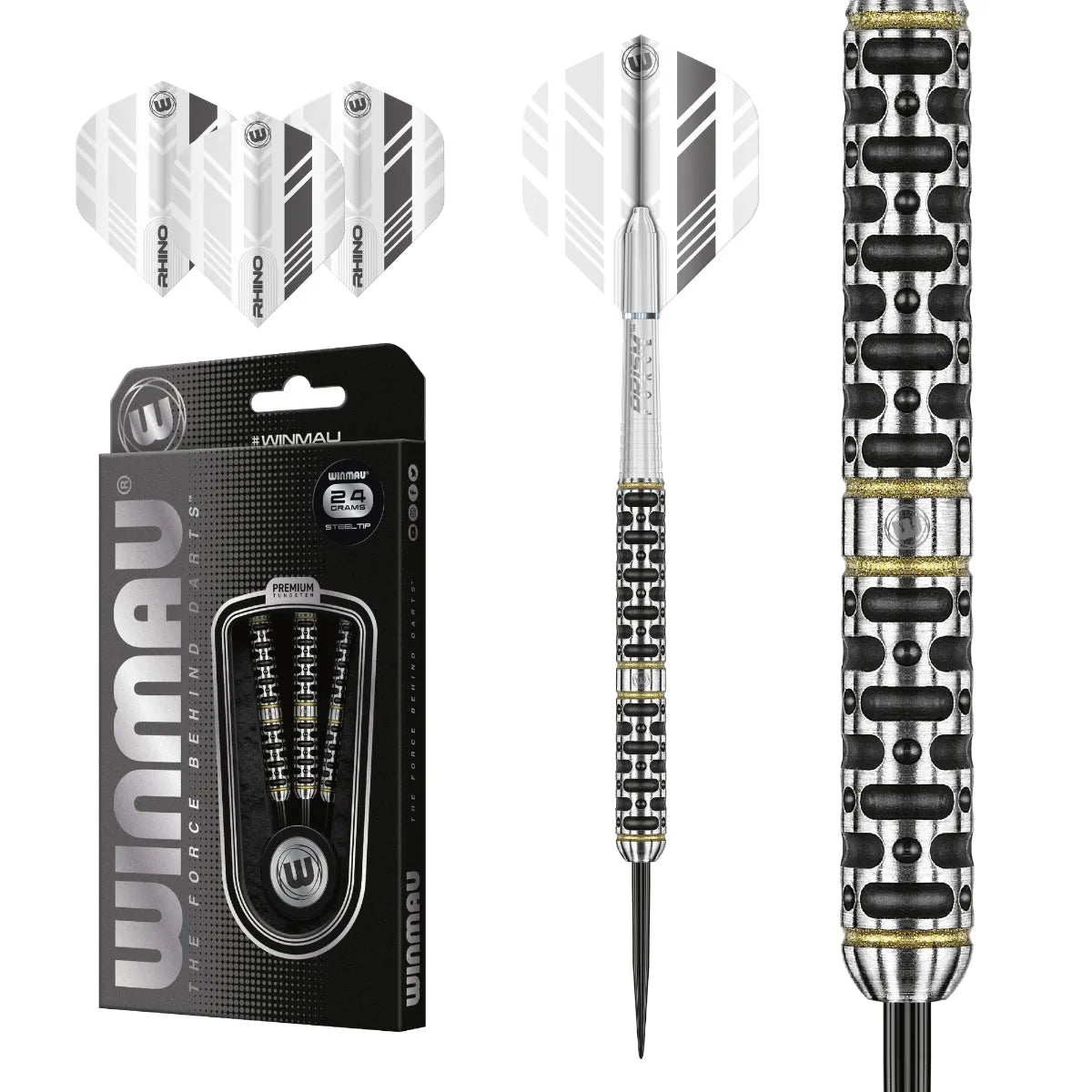 Winmau Steve Brown 90% Tungsten Steel Tip Darts