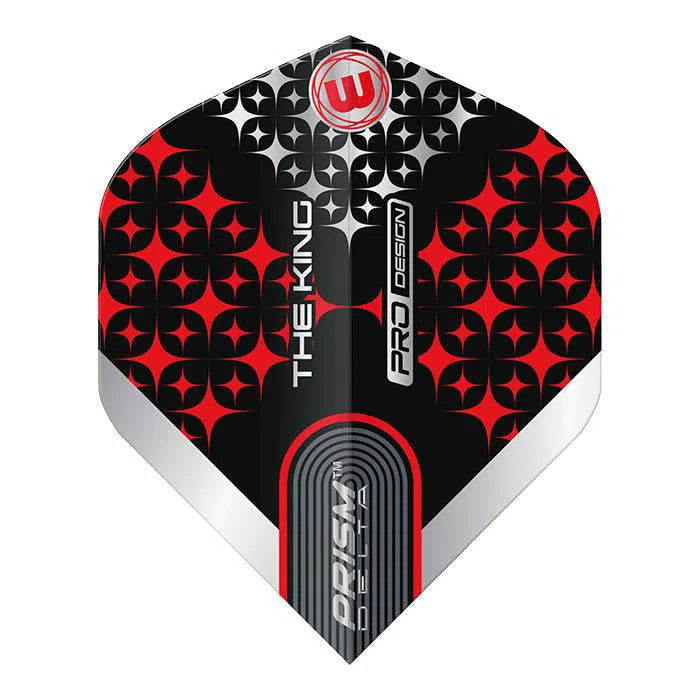 Winmau The King Regal Prism Delta Standard Flights