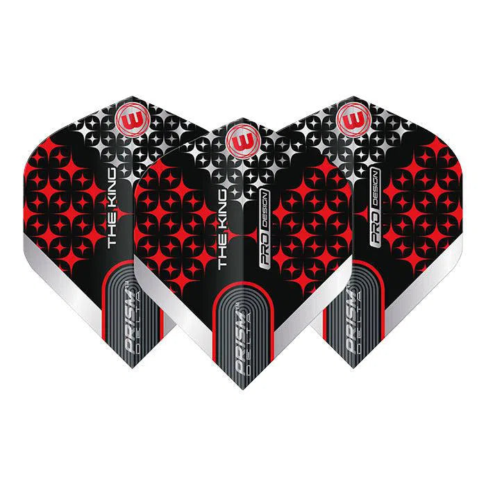 Winmau The King Regal Prism Delta Standard Flights