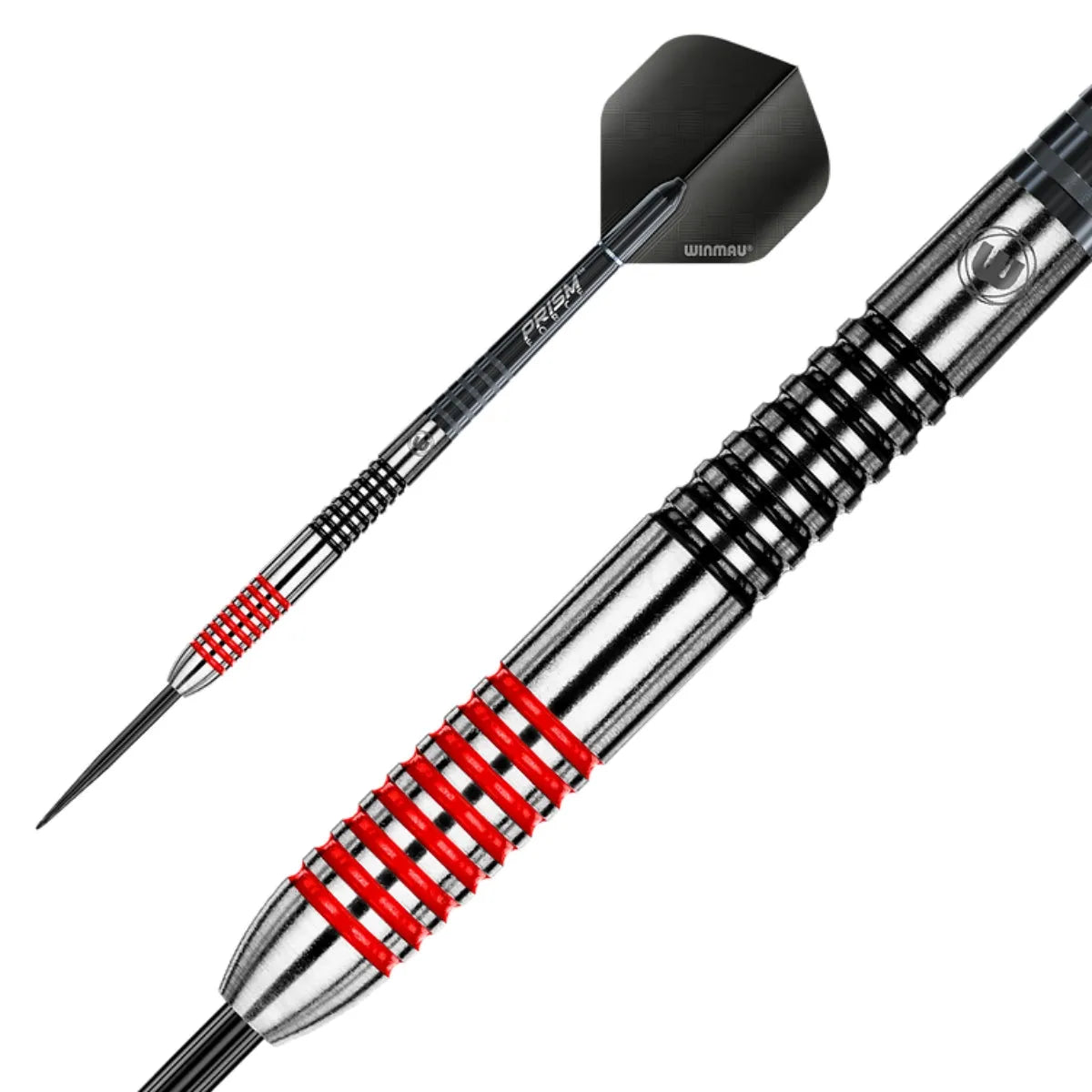 Winmau Ton Machine Red 80% Tungsten Steel Tip Darts