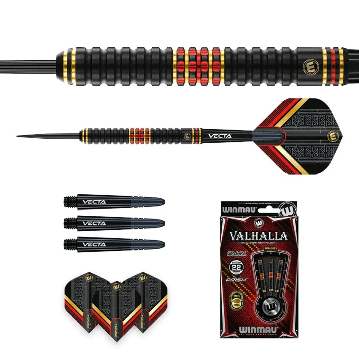 Winmau Valhalla 95% / 85% Tungsten Dual Core Steel Tip Darts