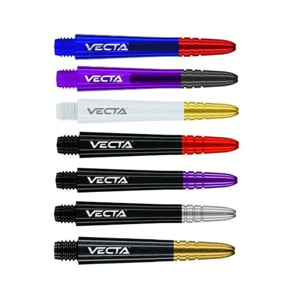 Winmau Vecta Mixed Shafts-1-Black Gold-Short-Premier Darts