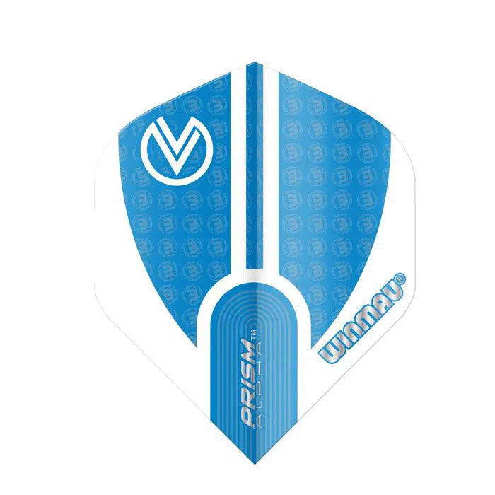 Winmau Vincent Van Der Voort Prism Alpha Blue Standard Flights