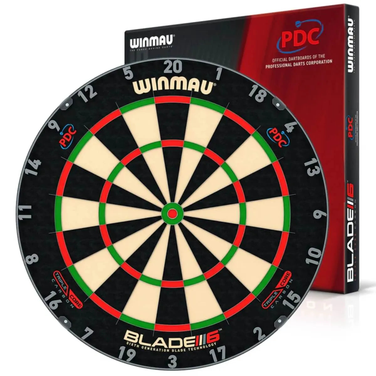 Winmau Blade 6 Triple Core Professional Level Dartboard-9-Premier Darts
