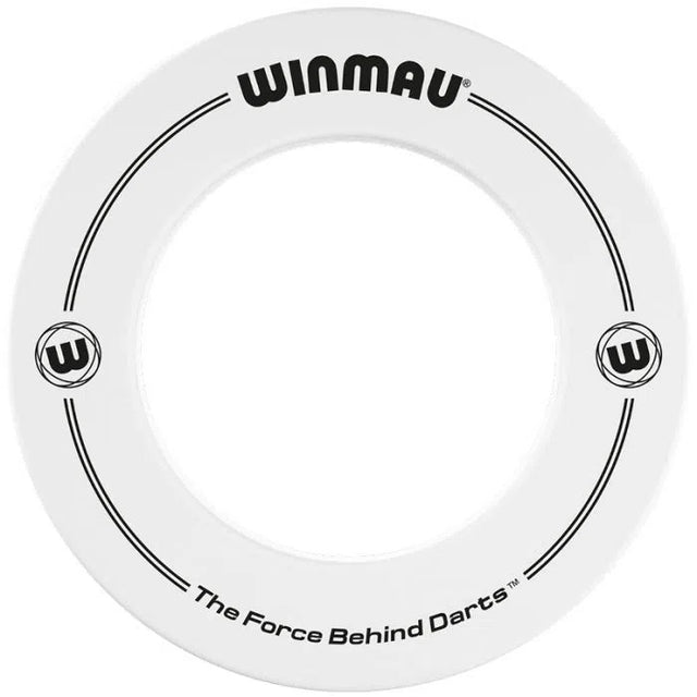 Winmau Dartboard Surround  Printed White