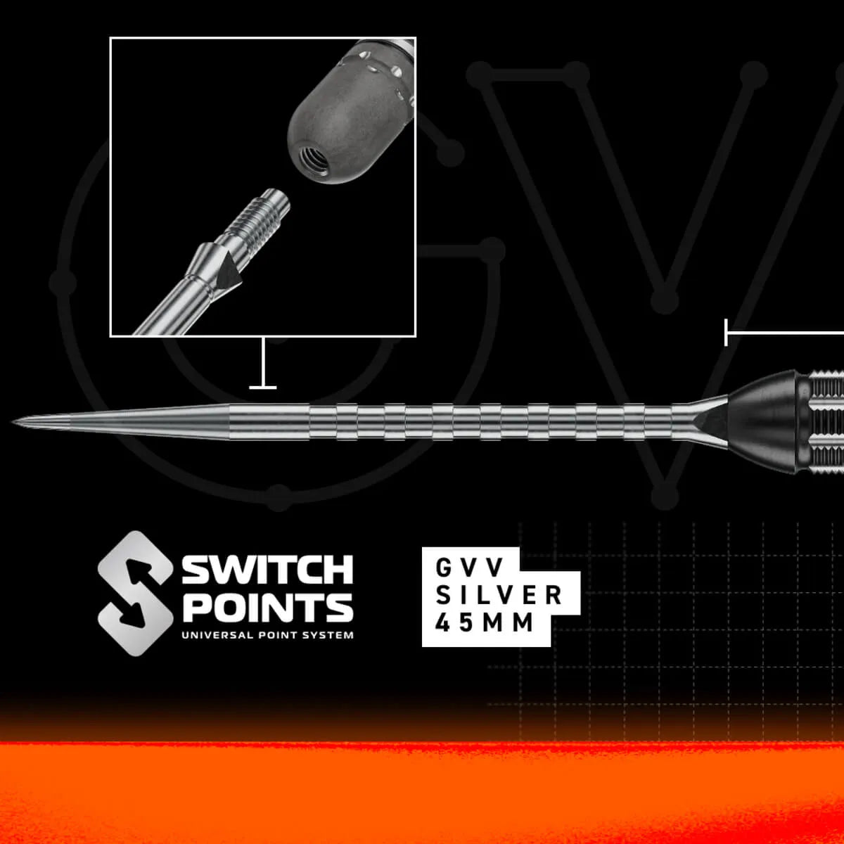Winmau Gian van Veen TS-PRO SP 90% Tungsten Steel Tip Darts-3-21 GRAM-Premier Darts