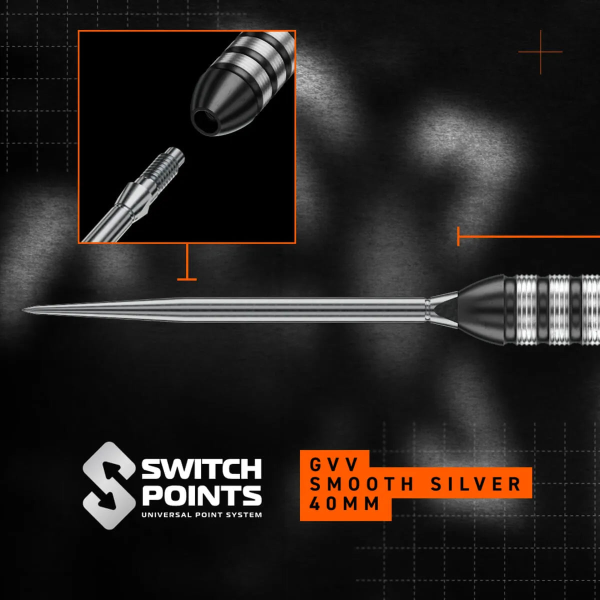 Winmau Gian van Veen TS SP 90% Tungsten Steel Tip Darts-3-23 GRAM-Premier Darts