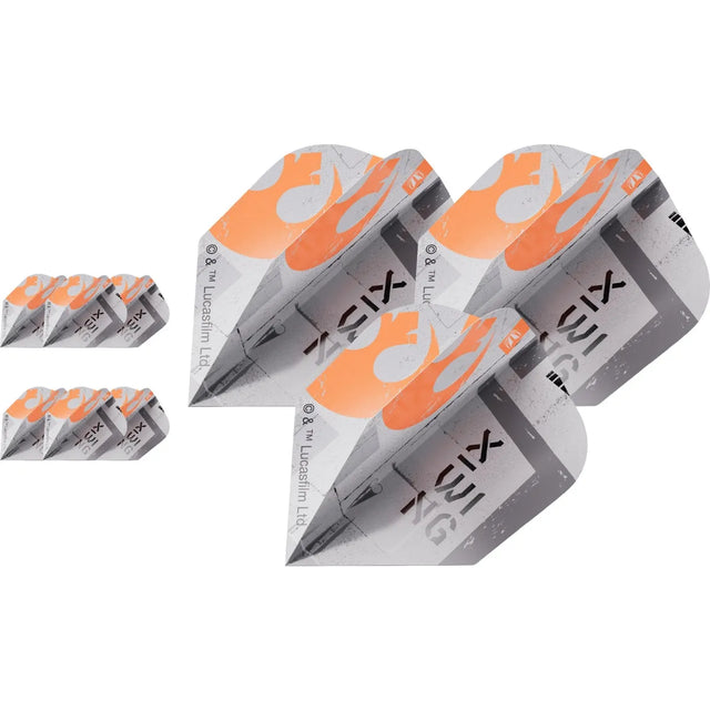 Target Darts Star Wars XWING Pro Ultra No6 Dart Flights x3 Sets