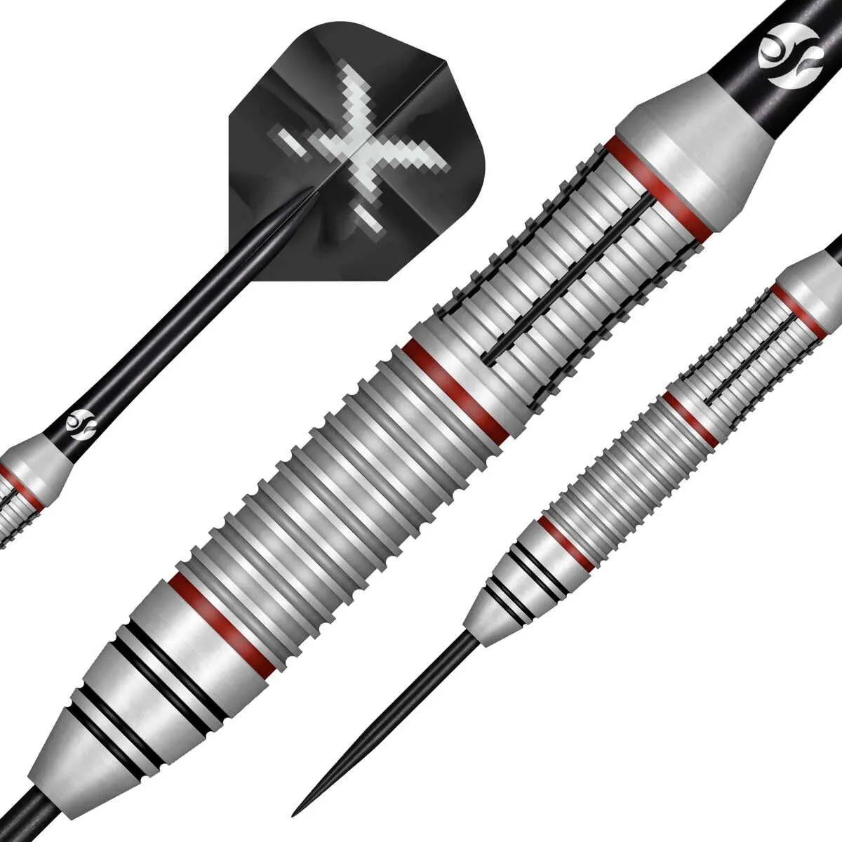 Shot X-Control Stainless Steel Tip Darts-2-22 GRAM-Premier Darts