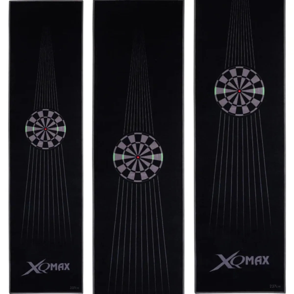 XQ Max Dartmat Black & Green Design-2-60cm-Premier Darts
