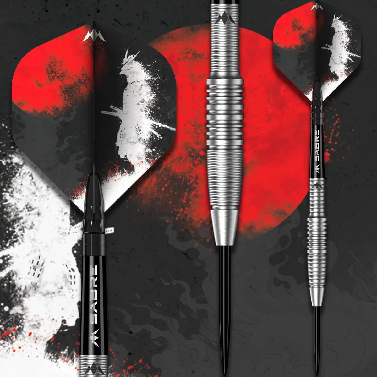 Mission Yari 90% Tungsten Steel Tip Darts-3-22 GRAM-Premier Darts