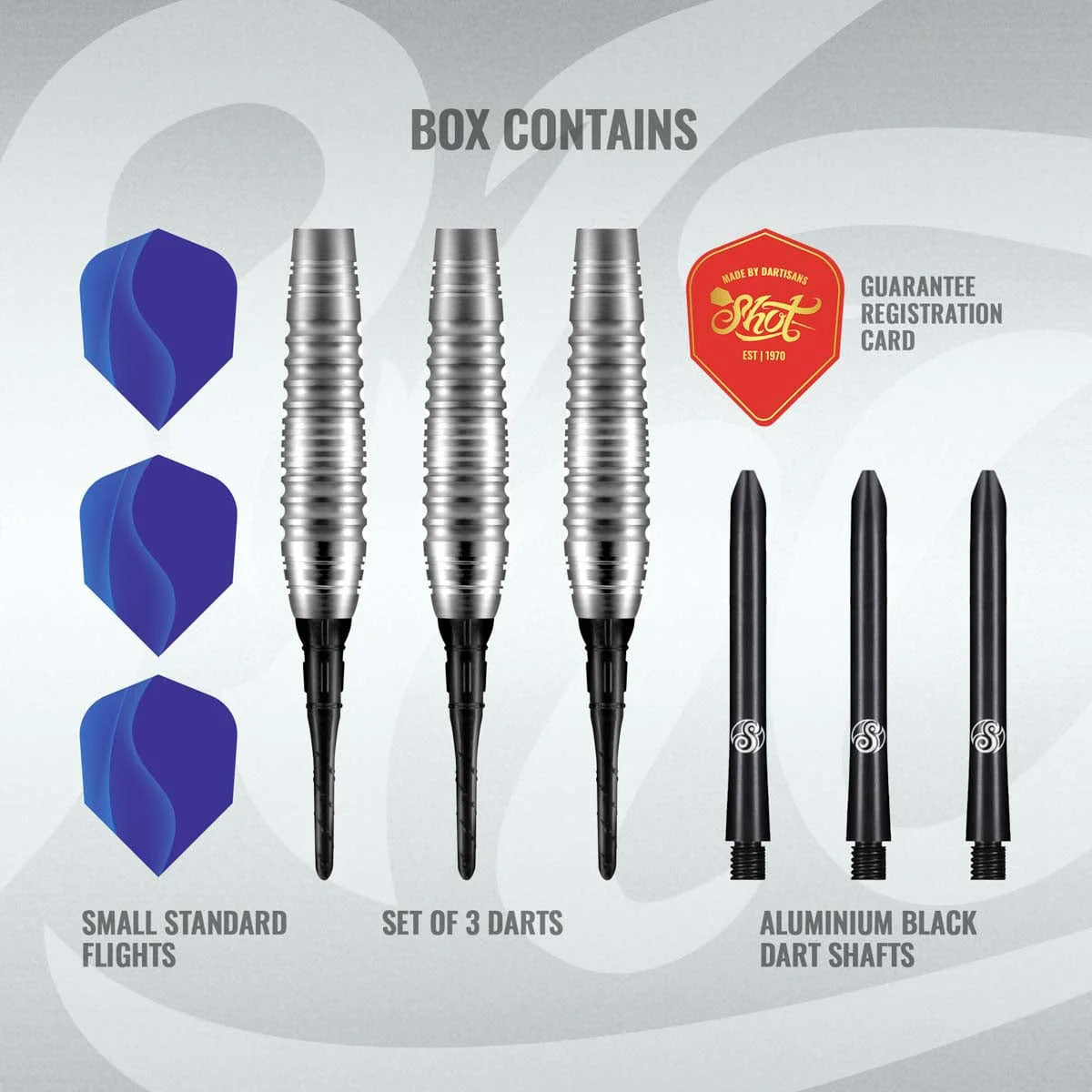 Shot Zen Series Budo 80% Tungsten Soft Tip Darts-4-18 GRAM-Premier Darts