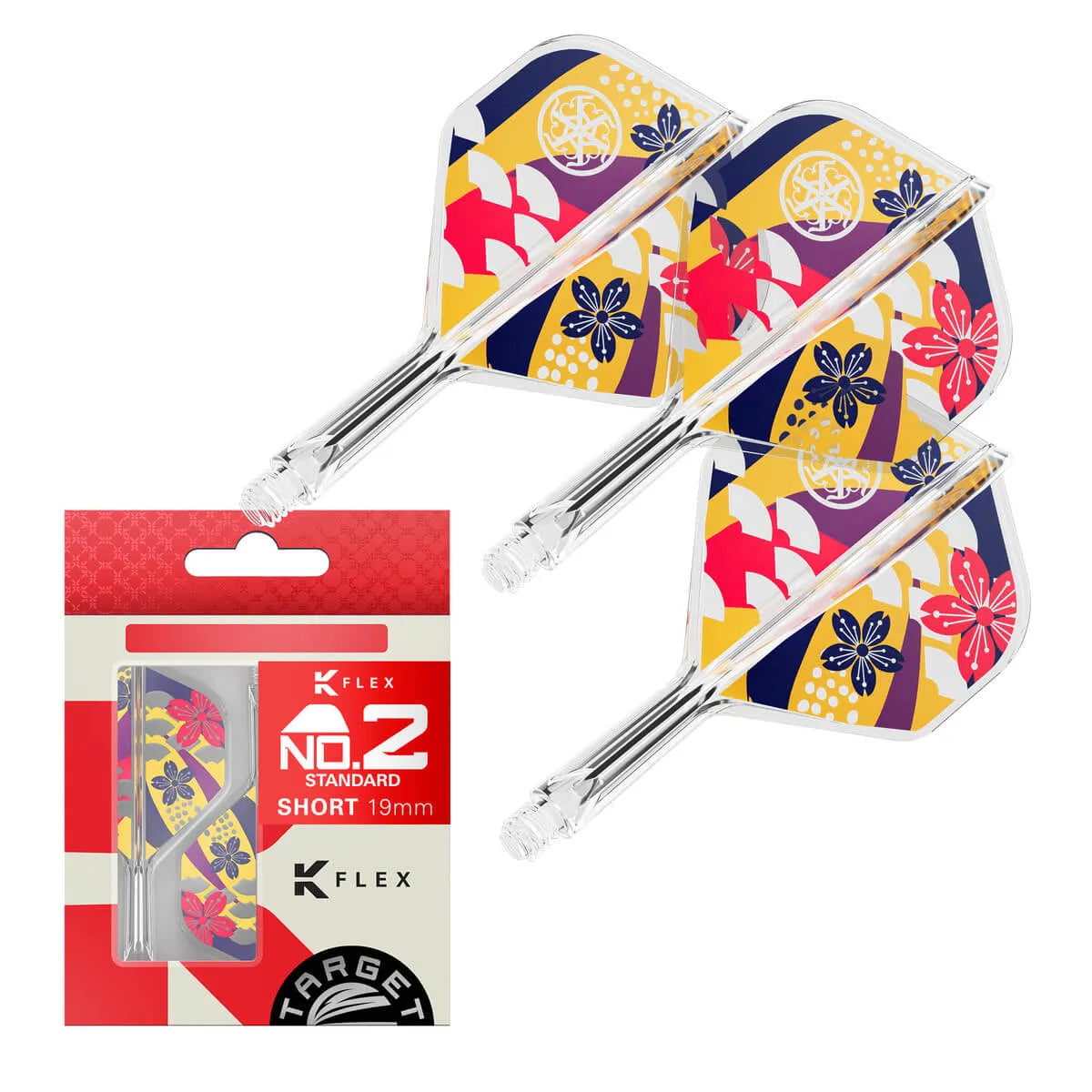 Target Japan Zenith G2 K-Flex Flight System No2-7-Short-Premier Darts