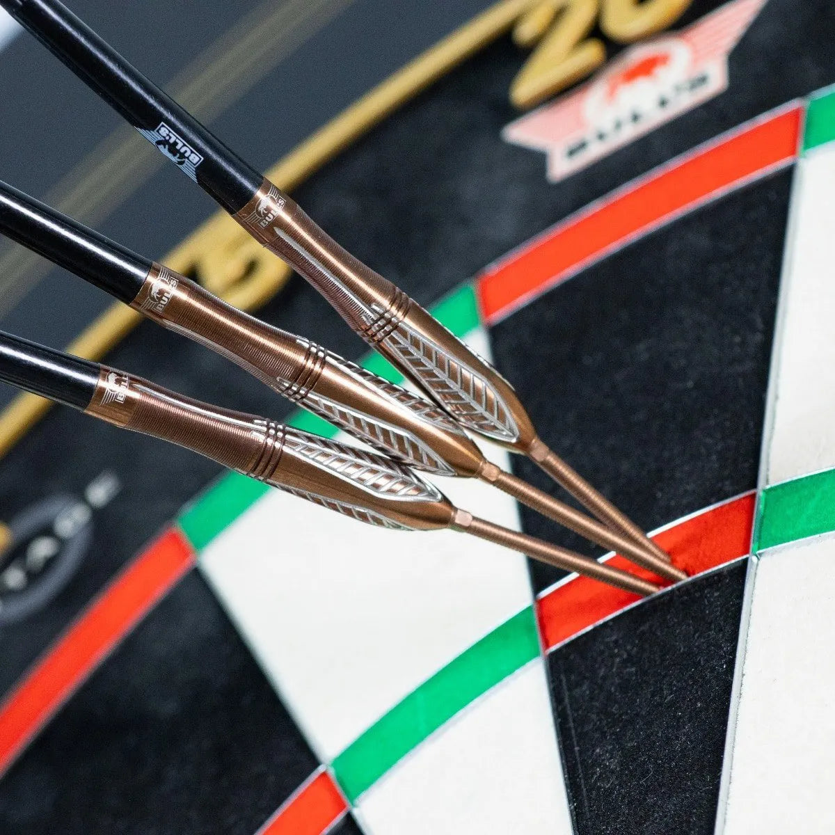 Bull's NL Bronzo Nova CP 90% Tungsten Steel Tip Darts-5-22 GRAM-Premier Darts