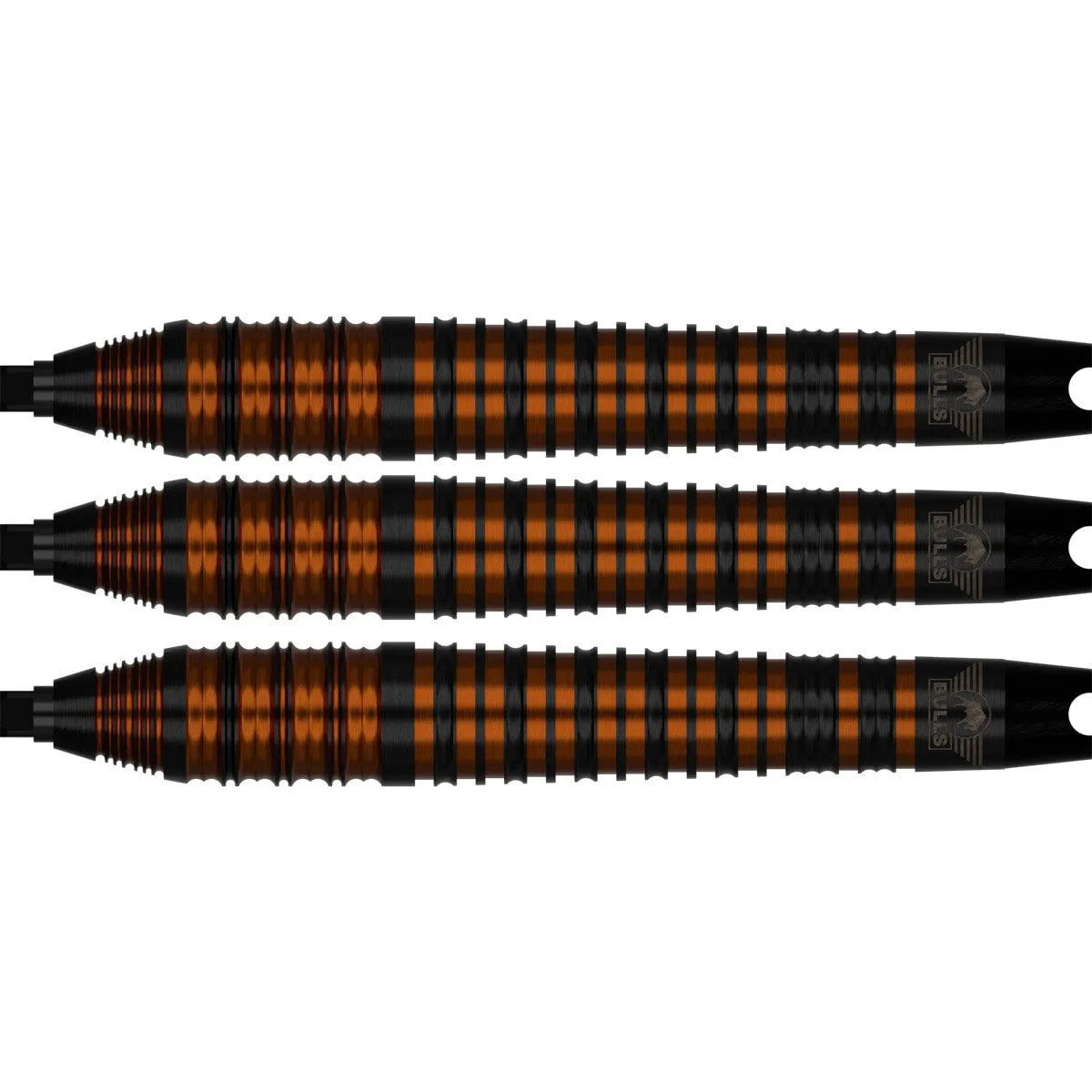 Bull's NL Dirk van Duijvenbode Black CP 80% Tungsten Steel Tip Darts-3-22 GRAM-Premier Darts
