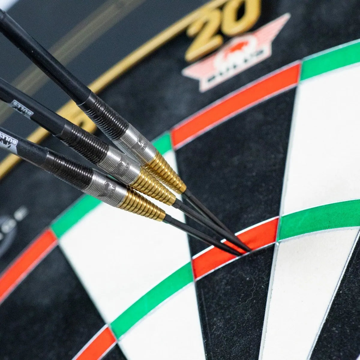 Bull's NL Massimo Dalla-Rosa CP 90% Tungsten Steel Tip Darts-5-20 GRAM-Premier Darts