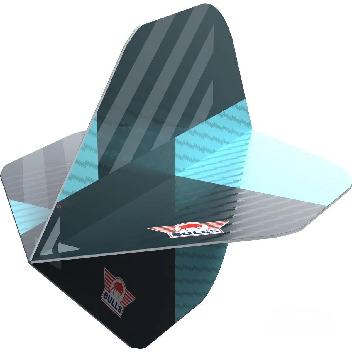 Bull's NL Series 100 Volt Flights-5-Black-Premier Darts