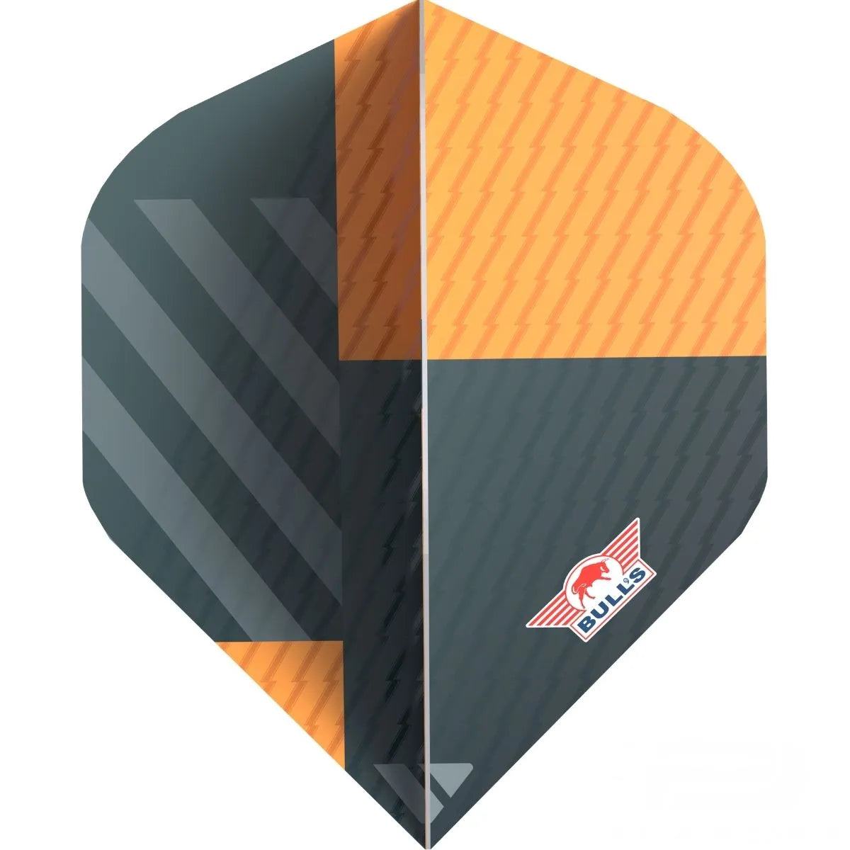 Bull's NL Series 100 Volt Flights-6-Orange-Premier Darts