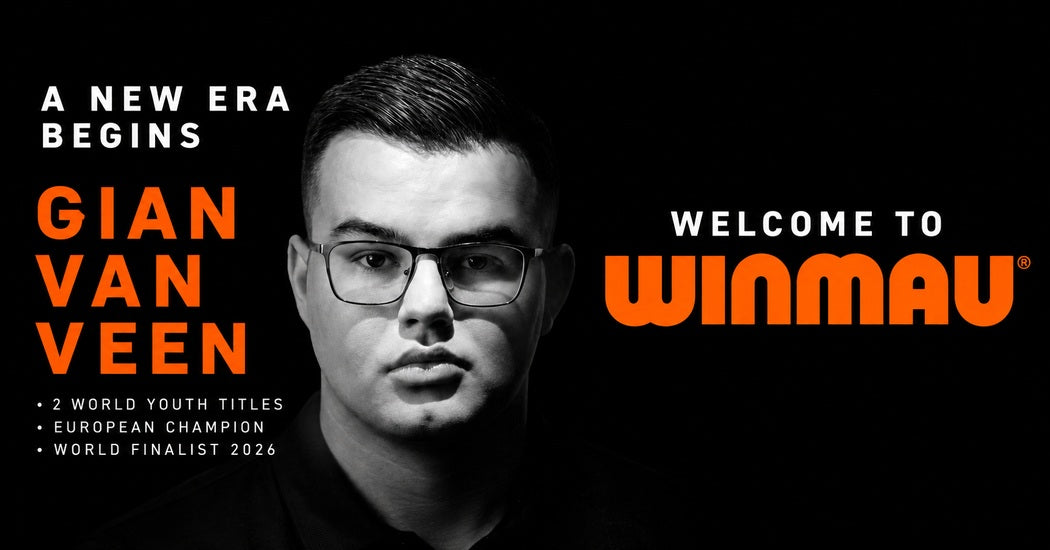 Gian van Veen Joins Team Winmau - A New Era Begins