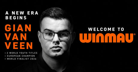 Gian van Veen Joins Team Winmau - A New Era Begins