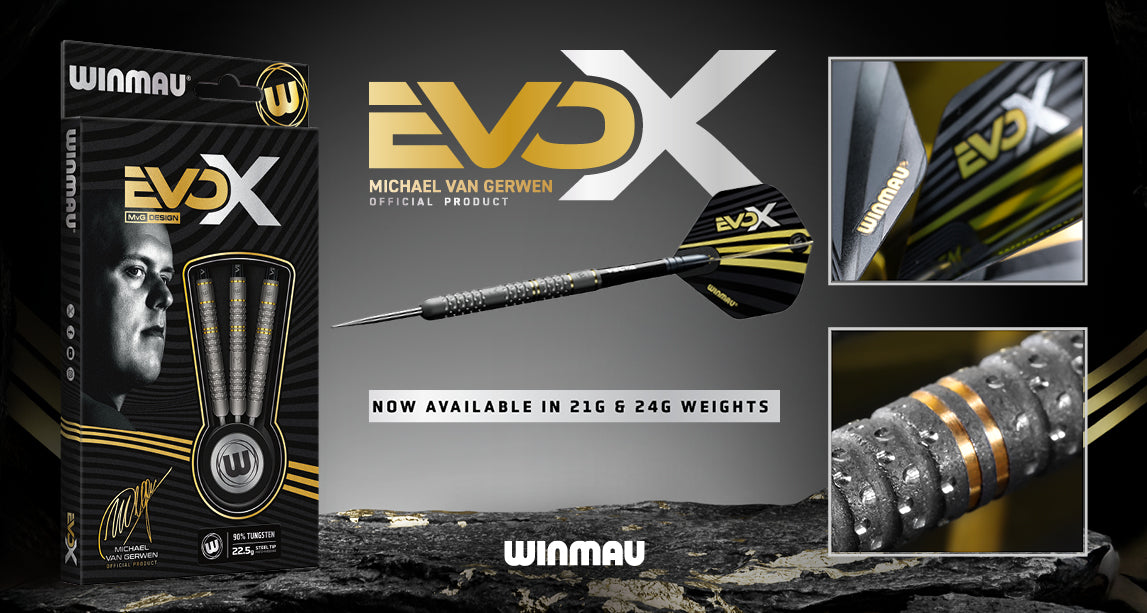 Winmau MvG Evo-X Darts Launch – New for 2025 | Premier Darts