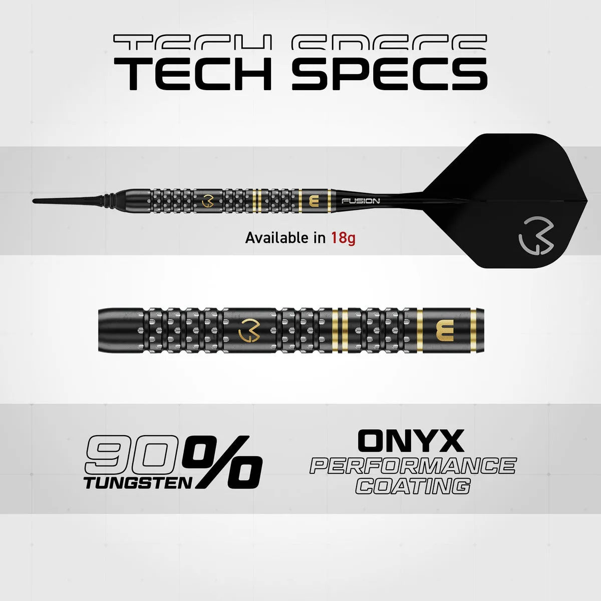 Winmau MvG W-Max | 90% Tungsten Soft Tip Darts – Premier Darts