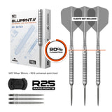 Mission BLUPRNT 001 SKTCH R2.5 90% Tungsten Steel Tip Darts-2-23 GRAM-Premier Darts