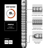 Mission BLUPRNT 001 SKTCH R2.5 90% Tungsten Steel Tip Darts-4-23 GRAM-Premier Darts