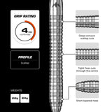 Mission BLUPRNT 002 REFND R2.5 90% Tungsten Steel Tip Darts-4-22 GRAM-Premier Darts