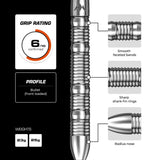 Mission BLUPRNT 004 SHAPD R2.5 90% Tungsten Steel Tip Darts-4-23 GRAM-Premier Darts