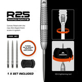 Mission BLUPRNT 005 FORMD R2.5 90% Tungsten Steel Tip Darts-6-21 GRAM-Premier Darts