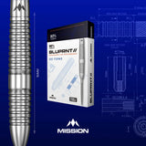 Mission BLUPRNT 005 FORMD R2.5 90% Tungsten Steel Tip Darts-7-21 GRAM-Premier Darts