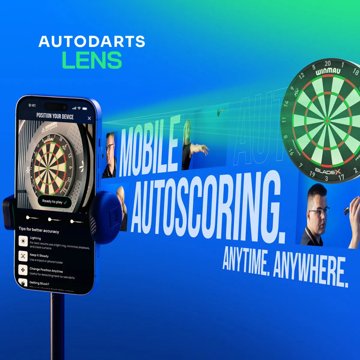 Autodarts Tripod + 12month Subscription Bundle-2-Premier Darts