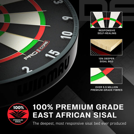 Winmau Blade X Dartboard - Official PDC Match Quality-Dartboards-4-Premier Darts