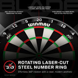 Winmau Blade X Dartboard - Official PDC Match Quality-8-Premier Darts
